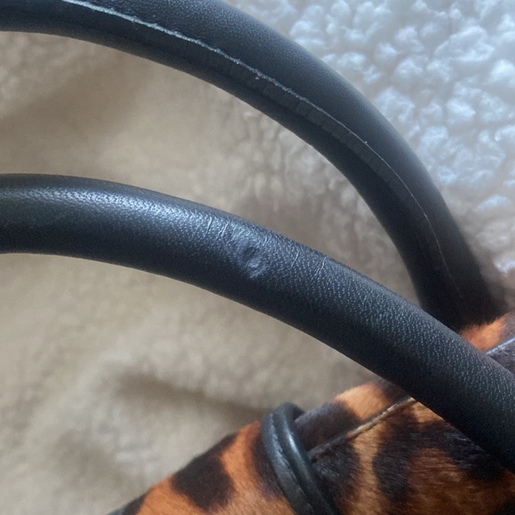 VGC JIMMY CHOO PONY HAIR LEOPARD PRINT BAG - Picture 16 of 16